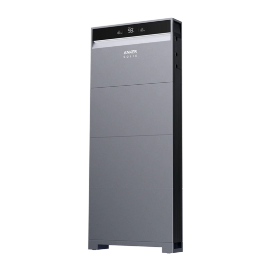 Anker Solix Omvormer ASOX-H8K-3xB5 8000W - 15kWh Accu voor Woningen