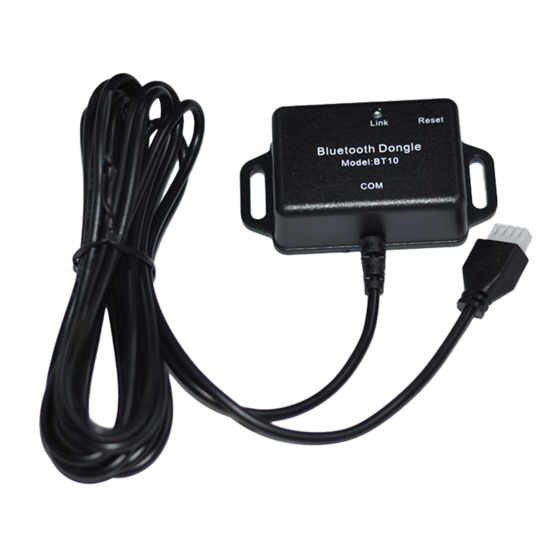 Bluetooth-dongle voor Olys-producten - laadstroom aanpassen