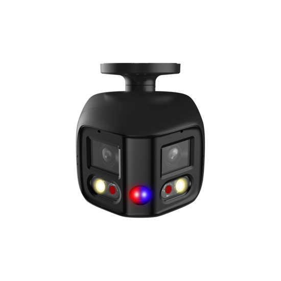 Dahua 8MP TiOC 180&deg; Dual Lens IP Camera IPC-PFW3849S-A180-AS-PV Zwart
