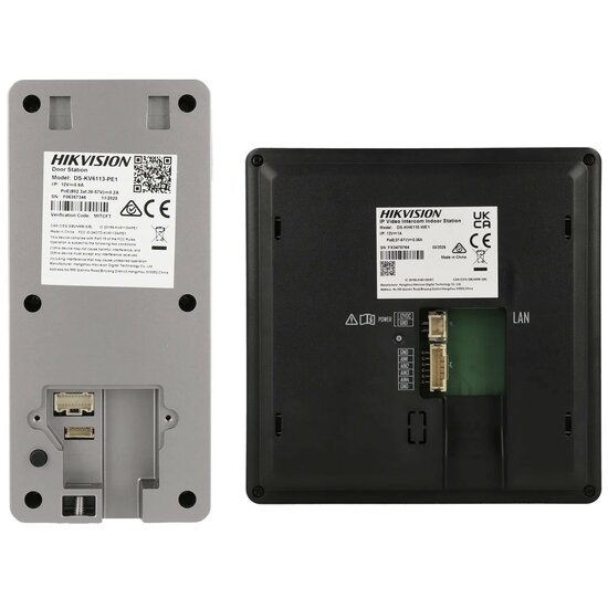 Hikvision DS-KIS606-P 2MP PoE en Wifi Video Intercomset met 7" Scherm