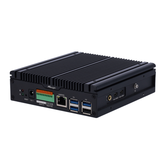 Milesight MS-SE0208-K-NX OpenVision Miniserver - 8-Kanaals 4K VMS voor IP-Camera's