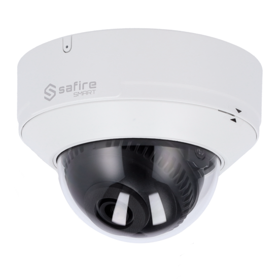Safire Smart SF-IPD040A-8I2 IP Dome Camera 8MP - 2.8mm Lens IP67 IK10