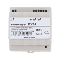 HDR-60-12 DIN-Rail Voeding - 12V 5A 60W - Regelbare Stroomadapter