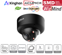 Dahua IPC-HDBW5859E1P-ZE-IL-2712-Black 8MP IP Dome Camera Zwart