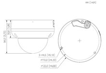 Dahua IPC-HDBW5859RP-ASE-IL-0280B 8MP IP Dome Camera Smart Dual