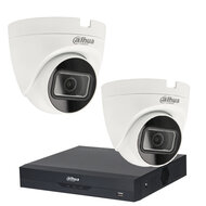 Dahua Camerabewaking Set 2MP Full HD - 2 Binnen Dome Camera's met XVR-recorder
