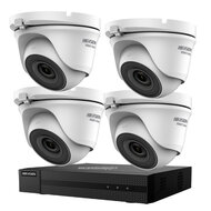 Hikvision 5MP Camera Set - 4 Dome Camera's met 20m Nachtzicht voor Buiten