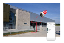 Dahua TPC-DF1241-B2F2-DW-S8 Thermische Eyeball Camera met Branddetectie en IP67