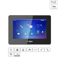 Dahua Video Intercom Set met 7 inch Monitor en PoE Switch - IP Beveiliging
