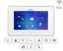 Dahua VTH5221DW-S2 Wifi Binnenmonitor - 7 inch Touchscreen voor Camerabewaking