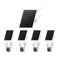 Nivian 4G Beveiligingscamera Set op Zonne-energie - NV-KIT4GSOLAR430-4CAM