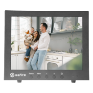 Monitor 10" SAFIRE SF-MNT10BNC-XGA met BNC voor CCTV-bewaking