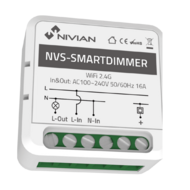 NIVIAN SMART NVS-SMARTDIMMER WiFi 10A Dimbare Verlichtingsmodule