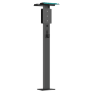 Raedian Laadpaal Sokkel Aluminium met Dak voor NEO/NEX/NORA