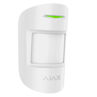 Ajax CombiProtect &ndash; Bewegings- en Glasbreukmelder in kleur zwart of wit.