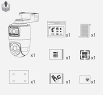Dahua SDT2A200-2F-NB-A-PV 2+2MP Dual Lens PT IP Camera