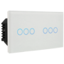 A-SMARTHOME Complete Kit met Dubbel Paneel en Lichtschakelaar