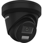 Hikvision DS-2CD2343G2-LI2U Zwarte 4MP AcuSense Turret IP Camera met Microfoon