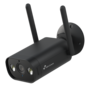 Nivian NVS-IPC-02B-L buiten WIFI IP camera FULL HD met microfoon, speaker, MicroSD slot.