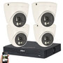 Dahua Camerabewaking Set Buiten - 4 Full HD IP PoE Turret Camera's 2MP