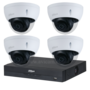 Dahua Beveiligingscamera Set 8MP IP PoE - Vandaalbestendig met Starlight Nachtzicht