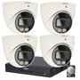 Dahua Camerabewaking Set 2MP Full HD - 4 Coax Camera's met Microfoon voor Buiten
