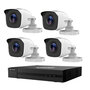 Hikvision Camerabewaking Set met 4 Full HD Bullet Camera's voor Buiten