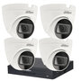 Dahua Beveiligingscamera Set 2MP Full HD - 4 Dome Binnencamera's met XVR-recorder