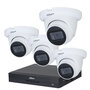 Dahua Beveiligingscamera Set met 4 Turret Camera's - 2MP Full HD en Nachtzicht