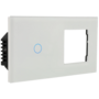 A-SMARTHOME Dubbel Paneel met Lichtschakelaar en Voedingspunt - Smart Home