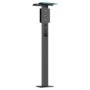 Raedian Laadpaal Sokkel Aluminium met Dak voor NEO/NEX/NORA