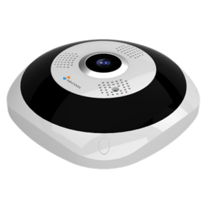Wifi IP NV-IPDM360A-3W Fisheye 360 graden Camera 3MP, nachtzicht, mic, speaker en microSD slot. (UITVERKOCHT!) Wifi IP NV-IPDM360A-3W Fisheye 360 graden Camera 3MP, nachtzicht, mic, speaker en microSD slot. (UITVERKOCHT!)