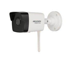 HWI-B120H-D/W Hikvision WIFI Bullet 2MP buiten IP camera inclusief micro sd kaart slot en ingebouwde microfoon. HWI-B120H-D/W Hikvision WIFI Bullet 2MP buiten IP camera inclusief micro sd kaart slot en ingebouwde microfoon.