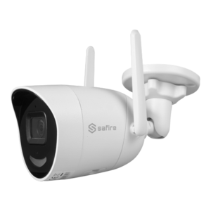 Safire SF-IPB025HA-2PW WiFi 2MP buiten IP camera met mic, speaker, SD slot en gratis app. Safire SF-IPB025HA-2PW WiFi 2MP buiten IP camera met mic, speaker, SD slot en gratis app.