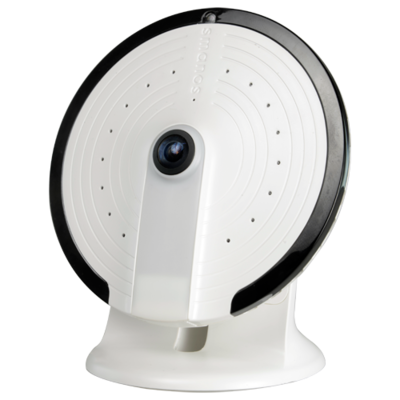 Smanos UFO Panorama WiFi camera PT-180H 360 graden fisheye lens, nachtzicht, mic, speaker en microSD slot.