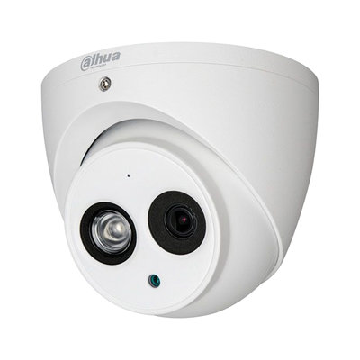 8MP Dahua IPC-HDW4831EMP-ASE 4K ePoE Eyeball IP camera met ingebouwde microfoon.