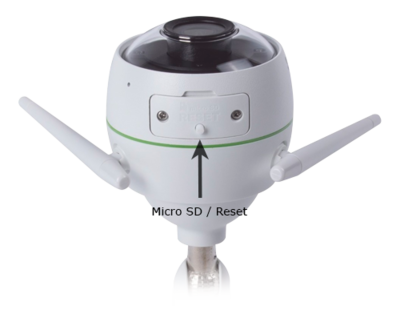 Ezviz Hikvision C3WN WIFI Buiten IP camera 2MP FULL HD met microfoon, nachtzicht en microSD.
