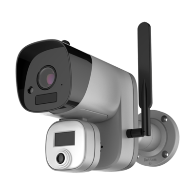 Thermisch warmtebeeld wifi camera om lichaamstemperatuur op afstand te meten.