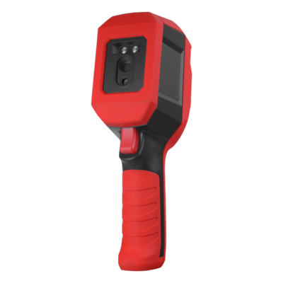 Draagbare dual thermisch warmtebeeld camera om lichaamstemperatuur op afstand te meten.