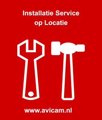 Video intercom installatie service op Locatie - voor 1 video intercom (binnen en buiten unit)