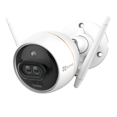 Ezviz Hikvision C3X Darkfighter WIFI Buiten IP camera 2MP, intelligente dubbele lens, audio, MicroSD slot. (UITVERKOCHT!)
