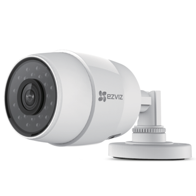 Ezviz Hikvision C3C WIFI en PoE buiten bullet IP camera 720P HD met nachtzicht en microSD slot.