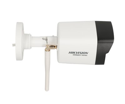 HWI-B120H-D/W Hikvision WIFI Bullet 2MP buiten IP camera inclusief micro sd kaart slot en ingebouwde microfoon