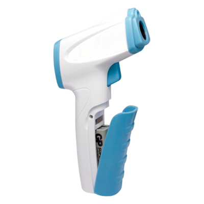 UNI-T Infrarood precisie thermometer UT300R meetbereik 32ºC ~ 43ºC en geluidsalarm bij hoge temperatuur.