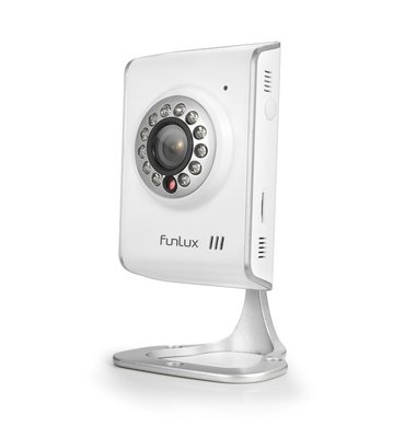 WIFI IP Camera Funlux binnen HD tweerichting audio en gratis app.