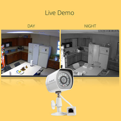 FULL HD IP camerabewakingssysteem 4 camera's KS-T44GE-S-1TB.