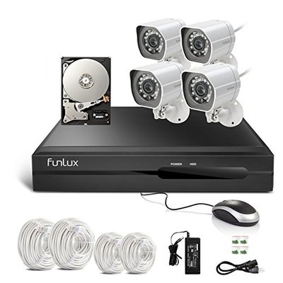 FULL HD IP camerabewakingssysteem 4 camera's KS-T44GE-S-1TB. (UITVERKOCHT!)