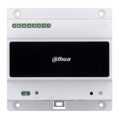 Dahua IP video intercom complete kit met paneel, monitor en controller - 2 draads aansluiting.