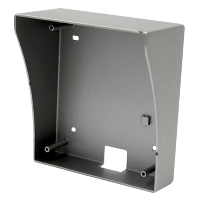 Dahua IP video intercom complete kit met paneel, monitor en controller - IP netwerkkabel aansluiting.