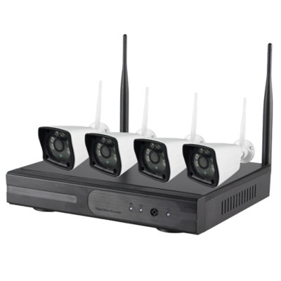Draadloos WIFI IP camerabewakingssysteem 2MP 1080P FULL HD NVR met ingebouwde Wifi Router.